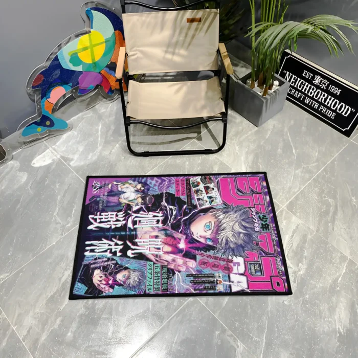 Gojo Rug – Stylish Carpet for Game Room or Bedroom Decor - Image 3