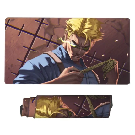 This Nanami mouse pad is a cool Jujutsu Kaisen desk mat, great for otaku bedrooms, gaming setups, or fan collections. A must-have for JJK fans.