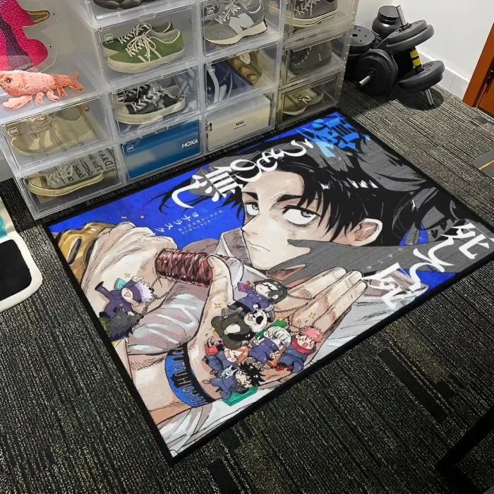Yuta Okkotsu Rug – Unique Rug, Perfect Gift for Manga Fans - Image 3