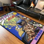 Jotaro Rug – Cool Floor Mat for Boys Room or Fan Gift - Image 2