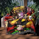 JoJo Dio Woven Tapestry Throw Blanket – Dark Wall Art, Home Decor & Cozy Throw - Image 3