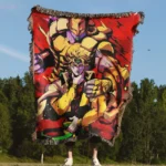 JoJo Dio Woven Tapestry Throw Blanket – Dark Wall Art, Home Decor & Cozy Throw - Image 4