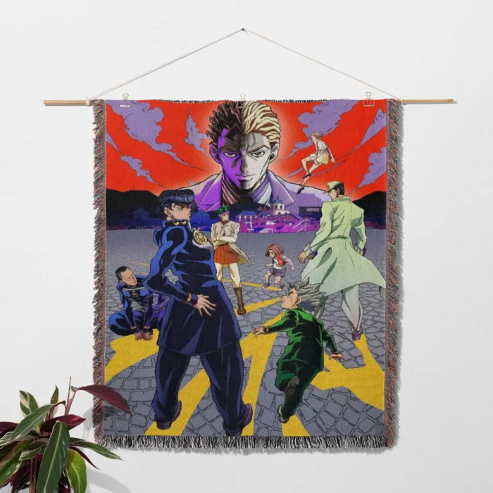 JoJo Woven Tapestry Throw Blanket – Unique Wall Art, Room & Home Decor, Cozy Throw - Image 2