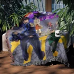 JoJo Woven Tapestry Throw Blanket – Unique Wall Art, Room & Home Decor, Cozy Throw - Image 3