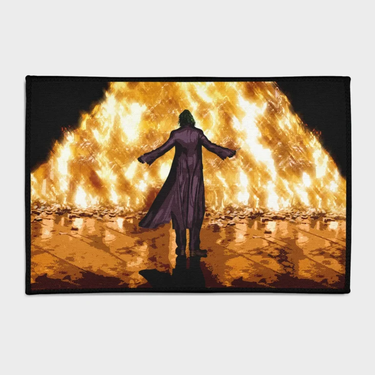 Embrace the chaos of the *Joker* with this stylish DC villain rug. Perfect for boys' rooms or as a collector’s gift, it adds a bold and iconic touch to your decor.
