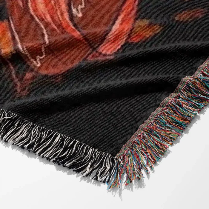JJK Satoru Gojo Woven Tapestry Throw Blanket – Unique Wall Hanging, Room & Home Decor, Collectible Gift - Image 6