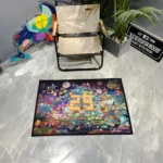 Cute Pink Hero Rug – Cute Game Rug for Kids Room or Fan Gift Decor - Image 3