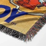 Mario Woven Tapestry Throw Blanket – Fun Wall Art, Unique Room Decor, Collectible Merch - Image 6