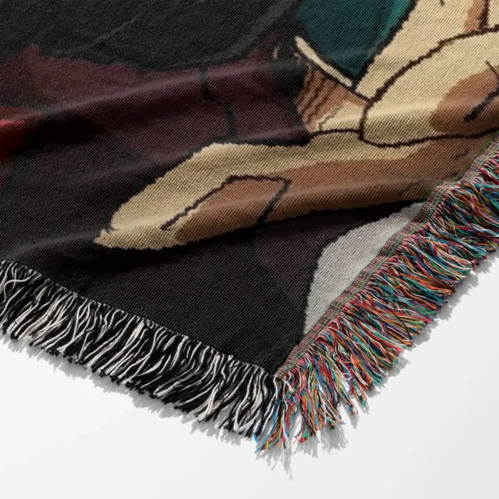 MHA Woven Tapestry Throw Blanket – Unique Collectible Room Decor, Wall Art & Home Accent - Image 6