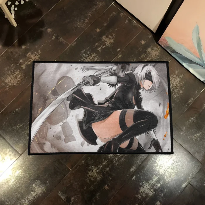 Nier Rug – Stylish RPG Rug for Otaku Bedroom or Fan Room Decor - Image 2