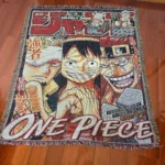 OP Manga Cover Anime Woven Tapestry Throw Blanket – Unique Room Accent, Wall Art & Home Decor - Image 6