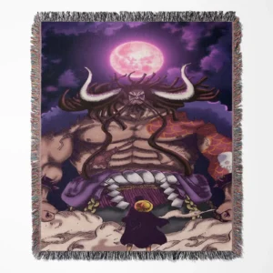 OP woven tapestry throw blanket, classic throw and wall hanging, perfect for bringing the One Piece world into any room with style.