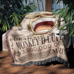 OP Luffy Wanted Poster Woven Tapestry Throw Blanket – Bold Wall Art, Room & Home Decor, Cozy Throw - Image 3