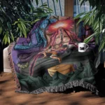 OP Woven Tapestry Throw Blanket – Stylish Wall Art, Cozy Throw & Room Decor - Image 3