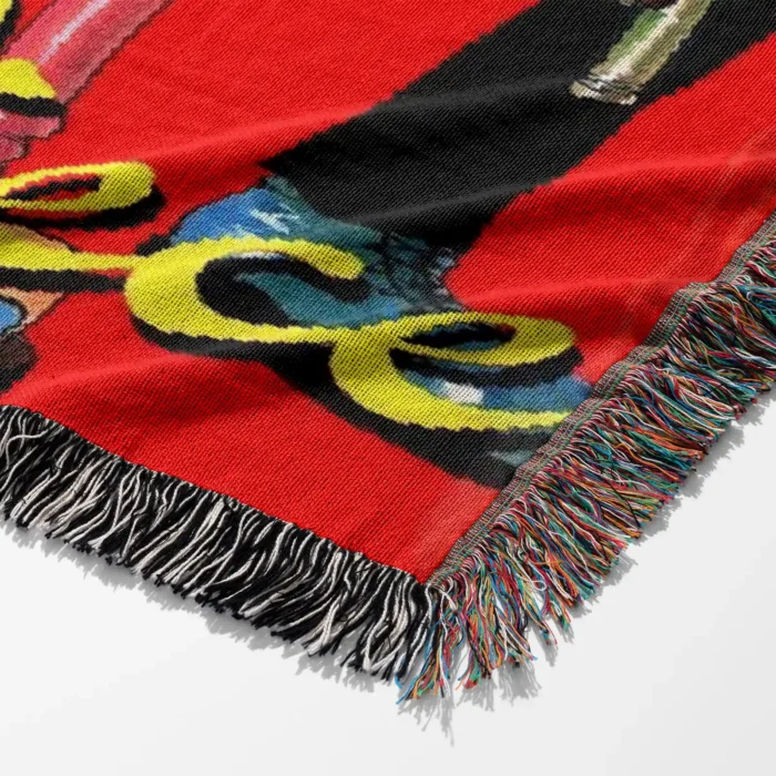 OP Woven Tapestry Throw Blanket – Popular Room Accent, Wall Art & Home Decor, Collectible Gift - Image 6