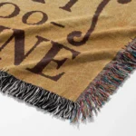 OP Luffy Wanted Woven Tapestry Throw Blanket – Iconic Wall Rug, Room & Home Decor, Perfect Gift - Image 6