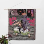 OP Zoro Woven Tapestry Throw Blanket – Fierce Home Decor, Room & Wall Art, Perfect Gift - Image 2