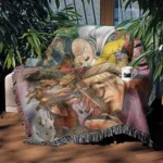 One Punch Woven Tapestry Throw Blanket – Heroic Room Decor, Wall Art & Cozy Throw - Image 3