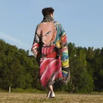 One Punch Manga Cover Woven Tapestry Throw Blanket – Perfect Gift, Room & Home Decor, Anime-Inspired Accent - Image 5
