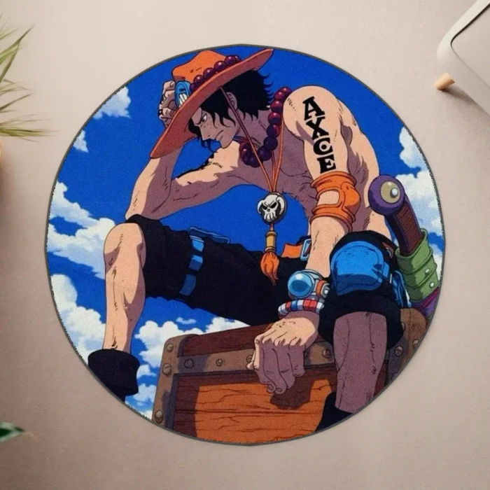 Ace Round Rug – Epic Floor Mat for Fan Room or Collector Gift - Image 4