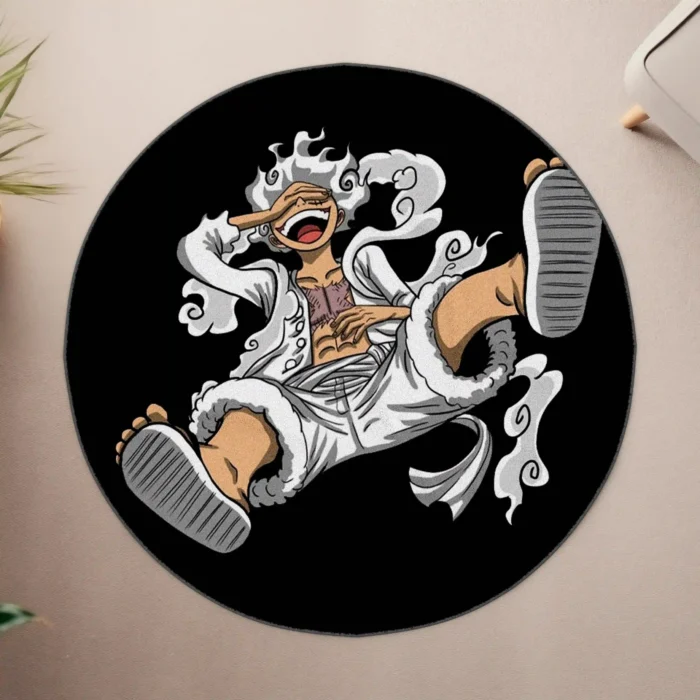Gear 5 Round Rug – Epic Floor Mat for Game Room or Fan Display - Image 4