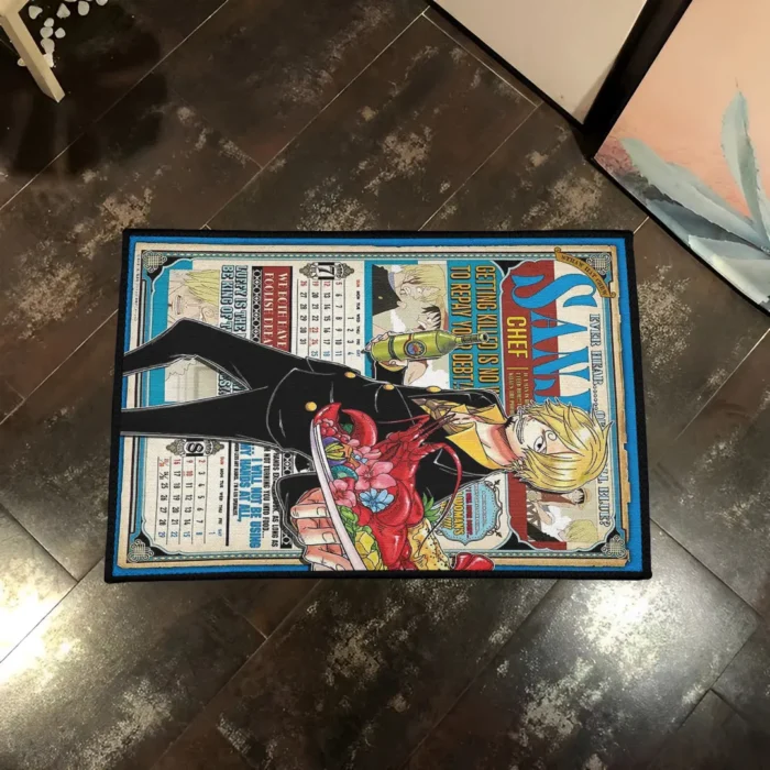 Sanji Rug – Cool Rug for Bedroom, Great Gift for Fans - Image 3