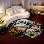 Law Round Rug – Stylish Rug for Bedroom or Collector Gift - Image 2