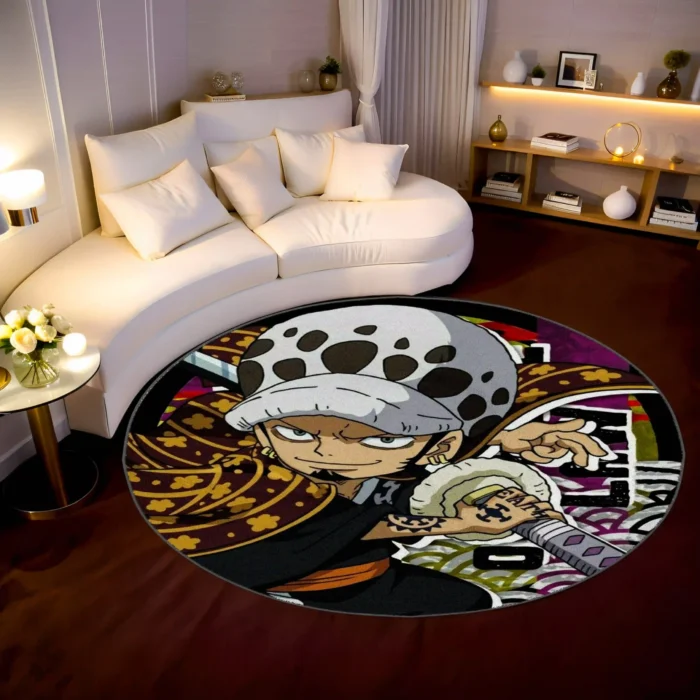 Law Round Rug – Stylish Rug for Bedroom or Collector Gift - Image 2