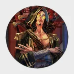 Add some fun to your kids' room or gaming setup with this Usopp round rug. Perfect for *One Piece* fans, it brings a playful and adventurous touch to your space.