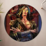 Usopp Round Rug – Fun Rug for Kids Room or Gaming Setup Display - Image 4