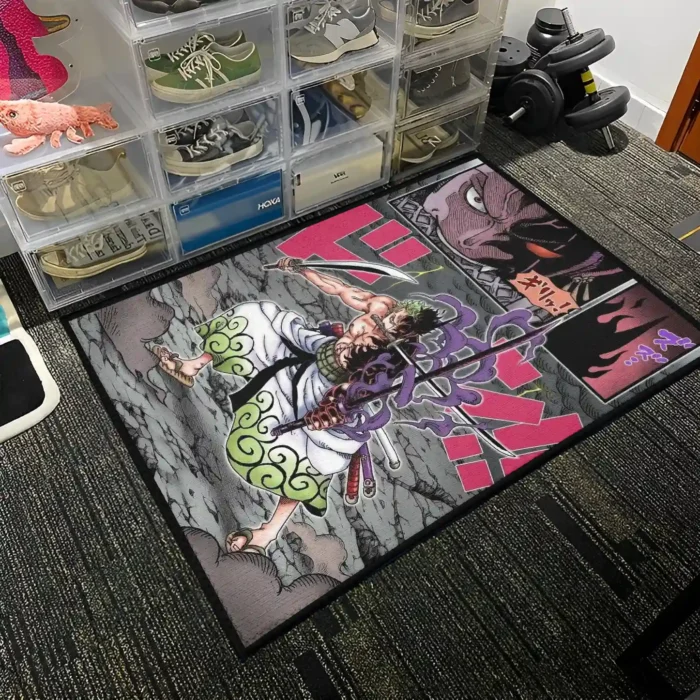 Zoro Rug – Epic Carpet for Gaming Room or Boys Room Decor - Image 3