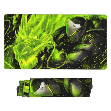 This Genji butt mouse pad & desk mat is a funny and unique gaming accessory, perfect for otaku setups, workspaces, or fan rooms. A playful gift for gamers.