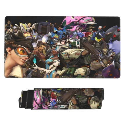 This Overwatch mouse pad & desk mat is a stylish FPS-themed accessory, ideal for gamers, otaku setups, or gaming desks. A must-have for fans.