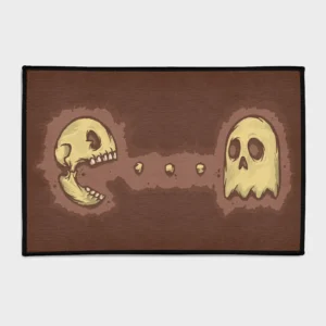 Bring the classic arcade game into your space with this Pac-Man rug. Perfect for gaming rooms or nostalgic decor, it adds a fun, retro vibe to your home, ideal for fans of the iconic game.