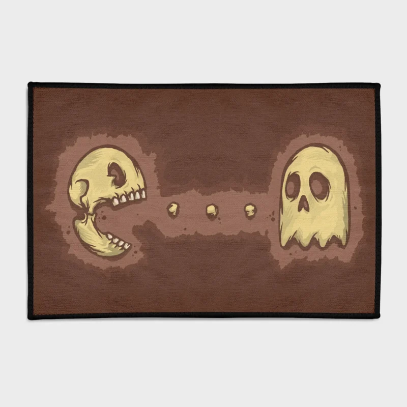 Bring the classic arcade game into your space with this Pac-Man rug. Perfect for gaming rooms or nostalgic decor, it adds a fun, retro vibe to your home, ideal for fans of the iconic game.