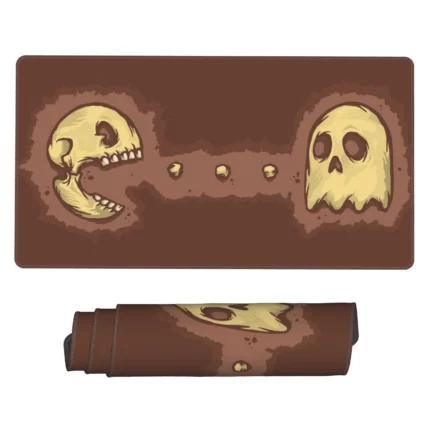 This Pac Man mouse pad & desk mat is a fun retro-inspired accessory, perfect for gaming rooms, nostalgic fans, or otaku setups. A great gift idea.