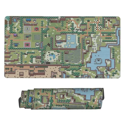 This Kanto Region Map mouse pad is a classic Pokémon desk mat, ideal for gaming setups, nostalgic fans, or collector rooms. A must-have gift.