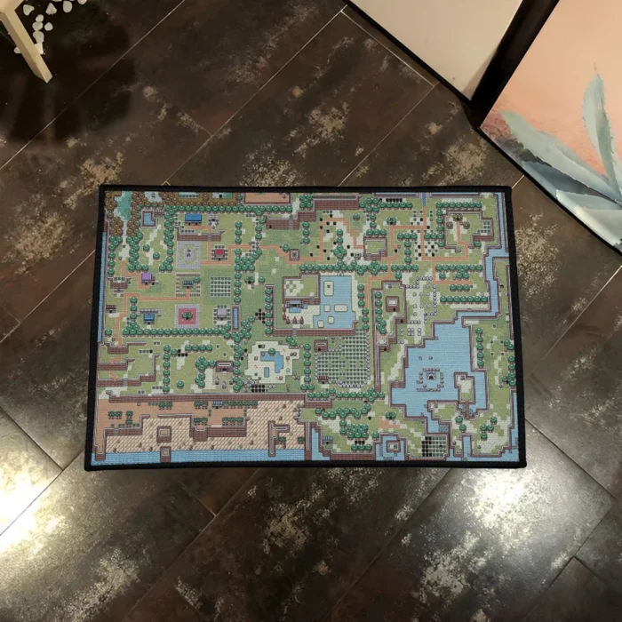 Kanto Region Map Rug – Cool Game Carpet for Gaming Room or Fan Decor - Image 2