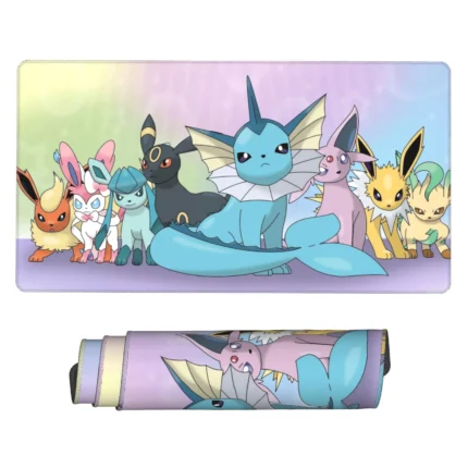 This Eevee mouse pad is an adorable Pokémon desk mat, perfect for cozy bedrooms, otaku setups, or gaming spaces. A cute gift for collectors and fans.