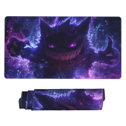 This Gengar mouse pad is a cool Pokémon desk mat, perfect for gaming rooms, otaku setups, or fan collections. A fun and spooky gift for fans.