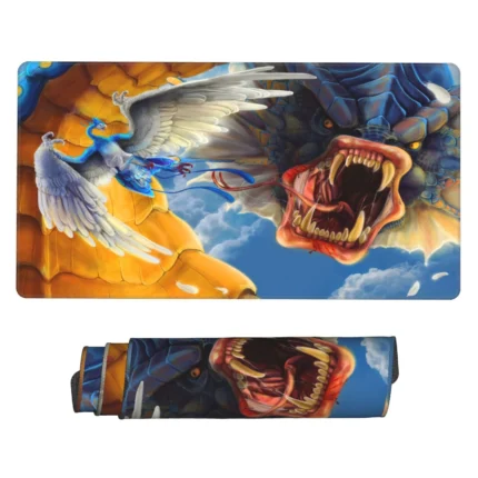 This Gyarados mouse pad is an epic Pokémon desk mat, great for gaming setups, otaku bedrooms, or fan spaces. A fierce gift for Pokémon lovers.