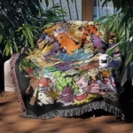 Poke Woven Tapestry Throw Blanket – Wall Art, Room & Home Decor, Perfect Collectible Gift - Image 3