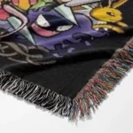 Poke Woven Tapestry Throw Blanket – Wall Art, Room & Home Decor, Perfect Collectible Gift - Image 6