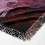 Gengar Woven Tapestry Throw Blanket – Spooky Wall Art, Cozy Room & Home Decor, Anime Throw - Image 6