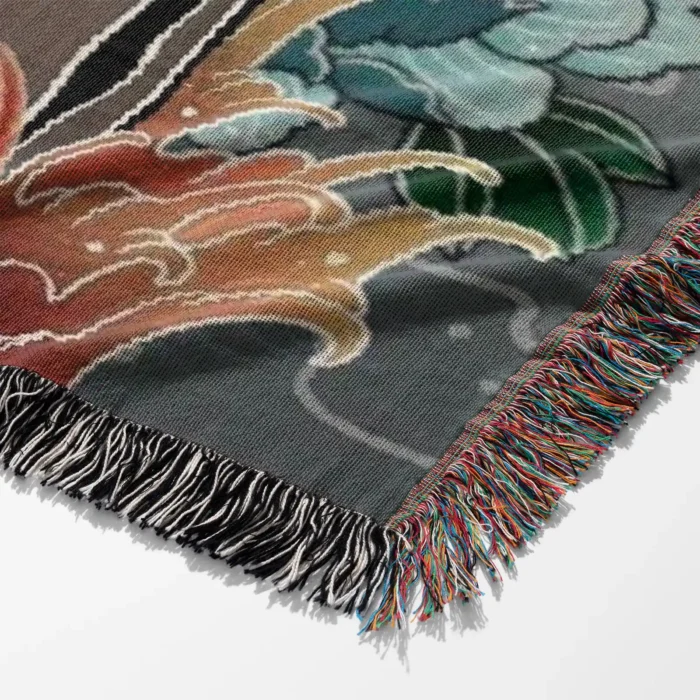 Charizard Woven Tapestry Throw Blanket – Bold Wall Art, Room & Home Decor, Cozy Throw - Image 6