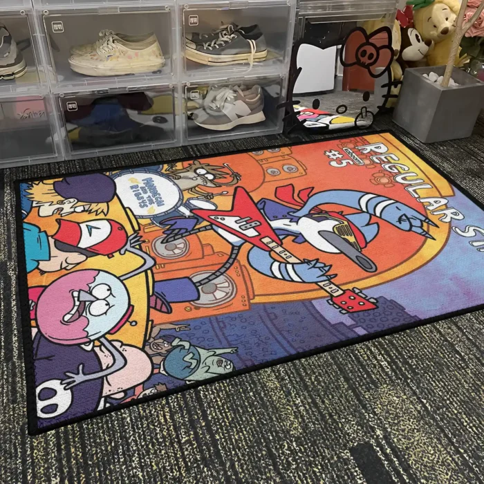 Regular Comic Cover Rug – Cool Cartoon Rug for Game Room or Otaku Setup - Image 2