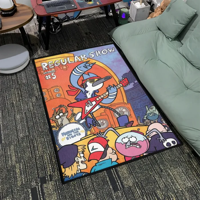 Regular Comic Cover Rug – Cool Cartoon Rug for Game Room or Otaku Setup - Image 4