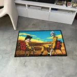 Rick Breaking Rug – Funny Crossover Rug for Gaming Room or Fan Gift - Image 3