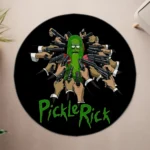 Pickle Round Rug – Fun Sci-Fi Decor for Bedroom or Gaming Room - Image 4
