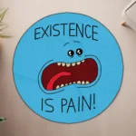Meeseeks Round Rug – Unique Character Rug for Game Room Decor - Image 4